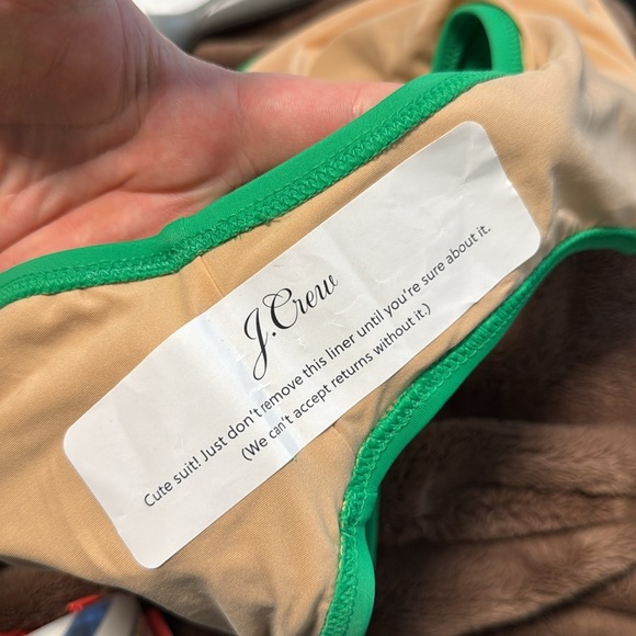 J. Crew Factory Ruffle-shoulder V-neck bikini top and high waisted bottom - Picture 15 of 15